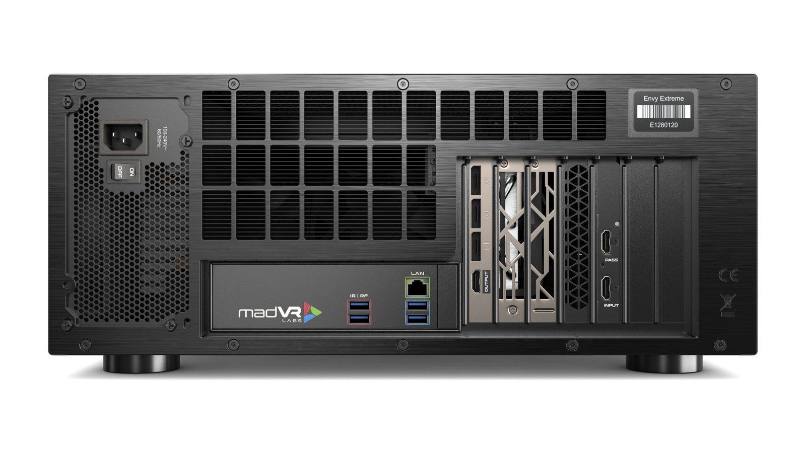 madVR Envy Extreme Case Rear