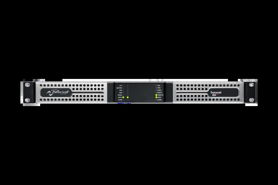 Powersoft Duecanali 804 DSP front panel