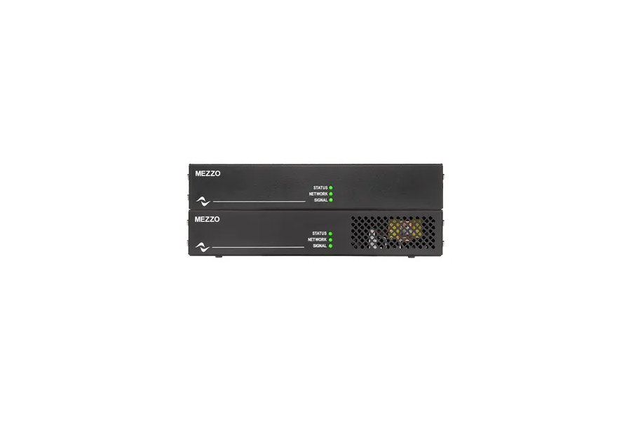 Powersoft MEZZO half-rack amplifiers front view