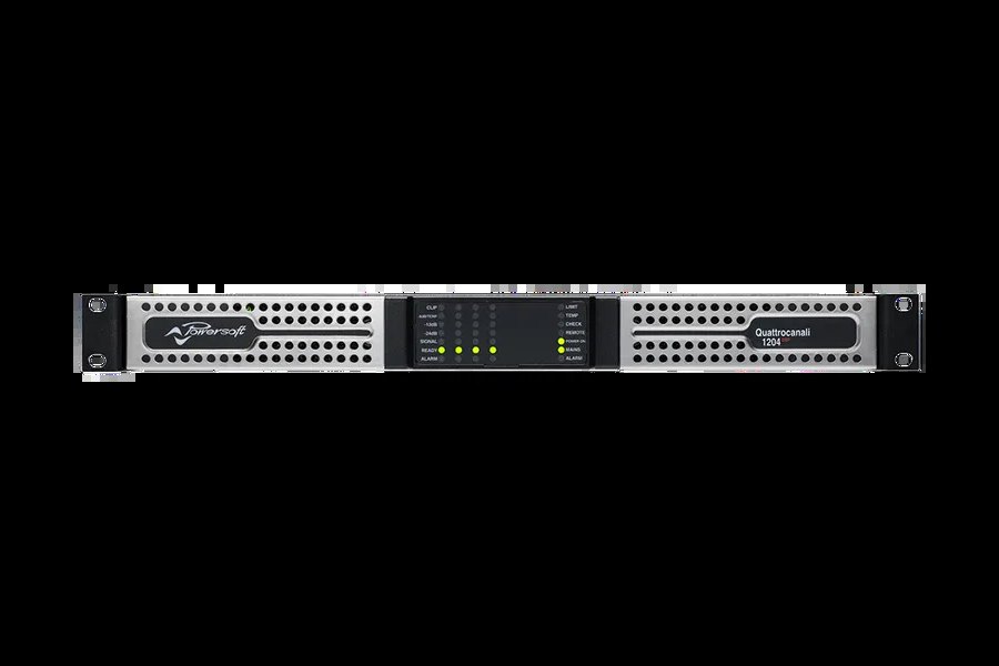 Powersoft Quattrocanali 1204 DSP front panel