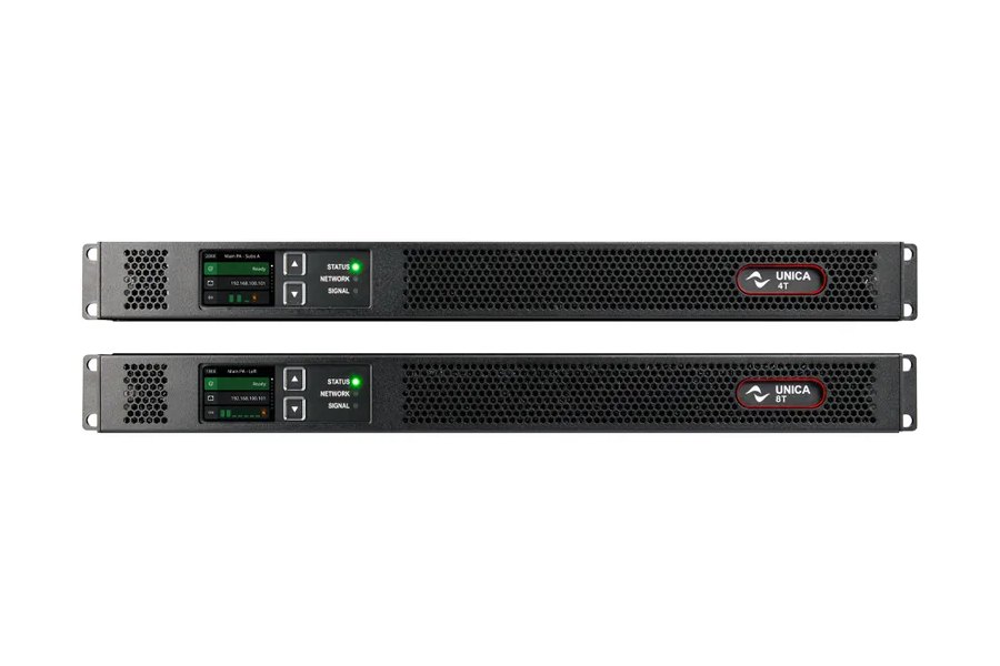 Powersoft UNICA 4T and 8T touring amplifiers