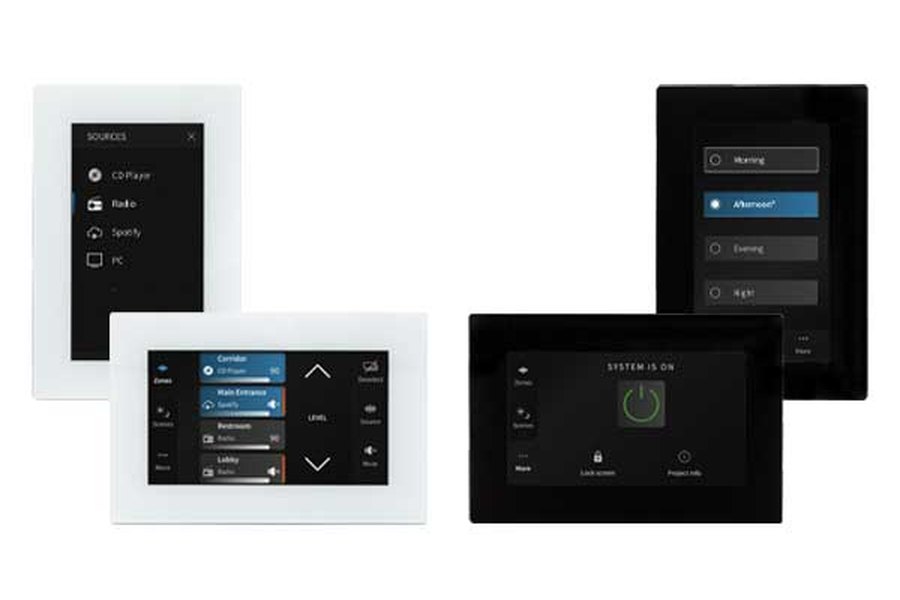 Powersoft WM Touch wall-mounted touchscreen controller