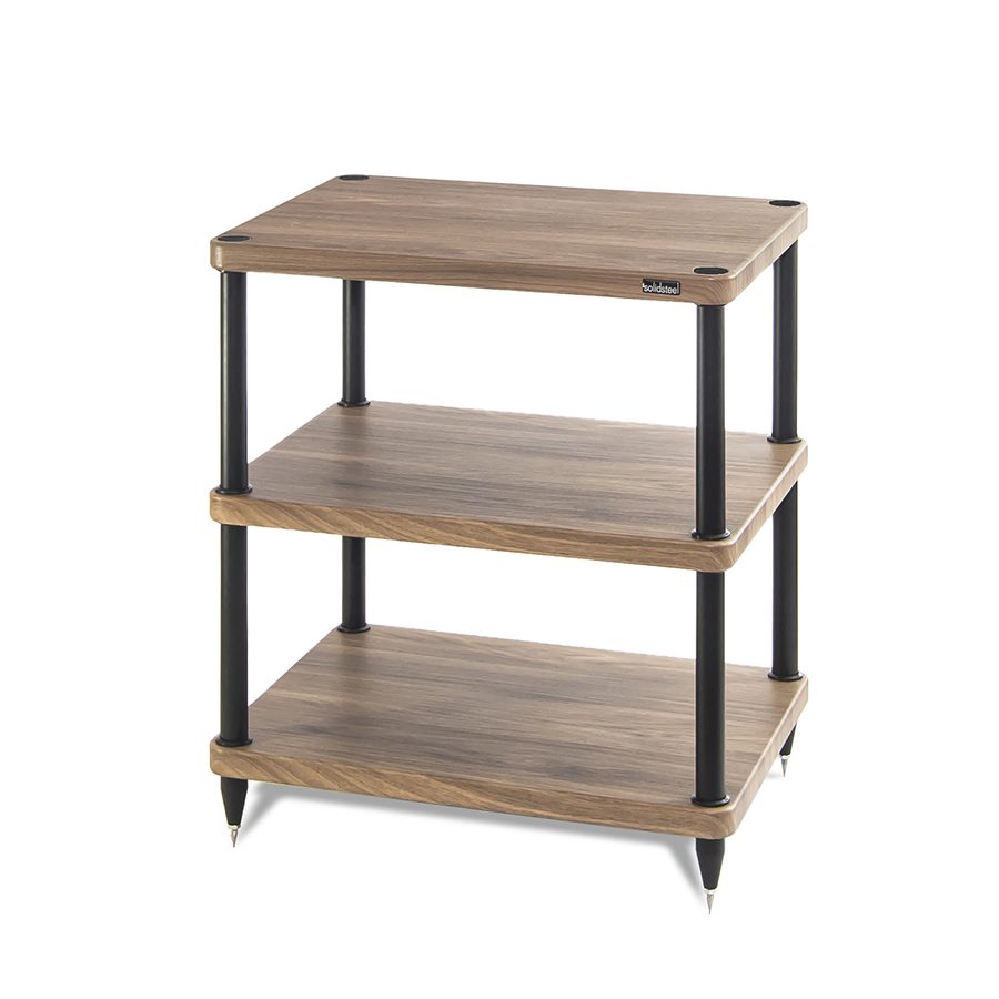 Solidsteel S3-3 rack in walnut