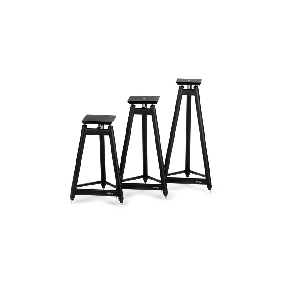 Solidsteel SS Series speaker stands in three heights