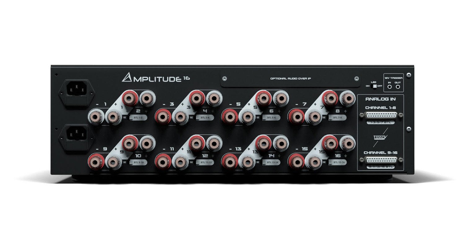 Trinnov Amplitude16 Rear Panel